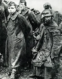 Pows: Fall of U-boat base at Brest, France, WW2