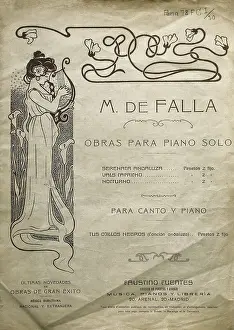 Falla: FALLA, Manuel de (1876-1946). Spanish composer