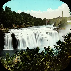 Genesee: Falls the Genesee River, Rochester, USA