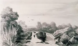1835 1839: Falls on the Keiskama River, 1835-1839