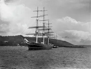 Cutty: Falmouth, the Cutty Sark 1924