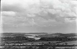 Flushing: Falmouth and Flushing from Above Penryn