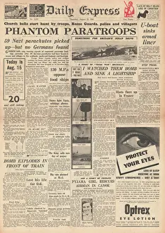 Paratroop: False Alarm of German Paratroop Invasion