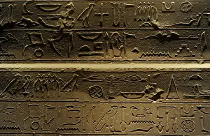 Civilizacion: False-door of the Official Gemni-em-hat. Tomb. Sakkara. 11th