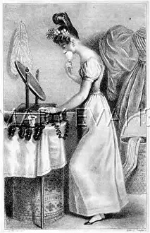 Powdering: FALSE HAIR 1832