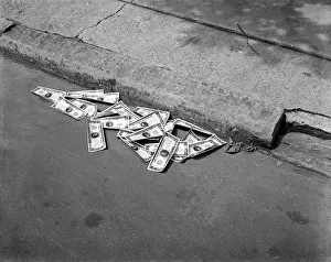 Phoney: False Theatrical Money In Street
