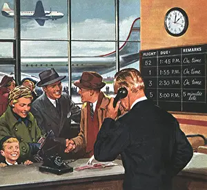 Someone: Family at Airport
