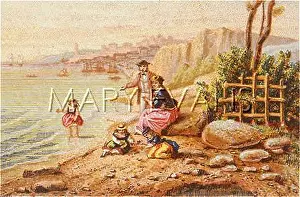 Ventures: FAMILY ON BEACH 1850S