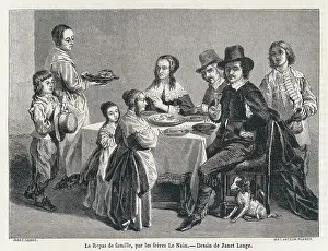 17thc: FAMILY DINNER/17THC