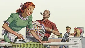 Pitching: Family Does Laundry