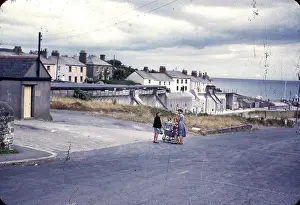 Family on holiday in Cornwall
