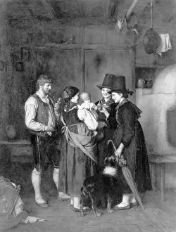 Defregger: Family ideal, 1875