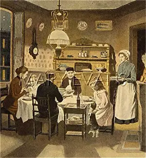 Homely: FAMILY MEAL 1897