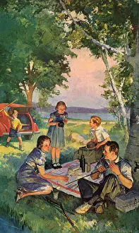 Barbecue: Family Outing