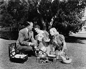 Fatherhood: Family picnic in the park