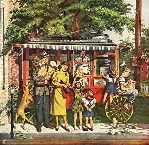 Popcorn: Family and Popcorn Wagon