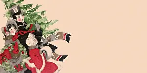 Accompanies: Family Readies for Christmas