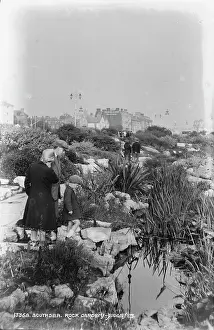 Southsea: Family at the Rock Garden