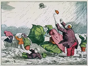 Discomfort: FAMILY IN STORM 1855
