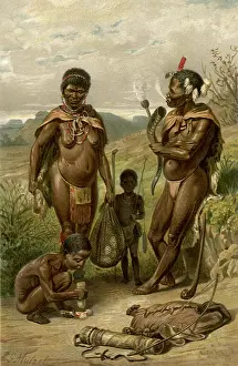 Outcropping: Family of Tribespeople