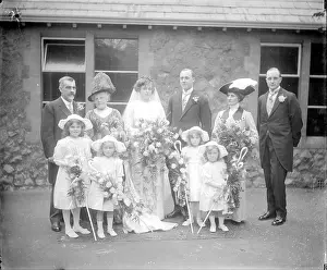 Shepherdesses: Family Wedding Portrait