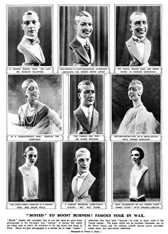 Socialites: Famous folk in wax in the Sketch