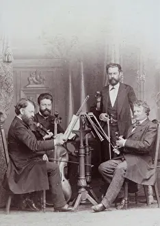 Hausmann: The famous Joachim-Quartet of the Hungarian