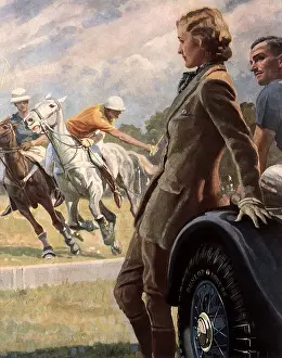 Fender: Fan Admires Polo Player