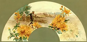Plough: Fan design - The Seasons - Spring