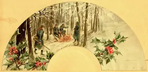 Fan design - The Seasons - Winter