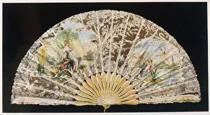 Imitation: Fan with Fairies