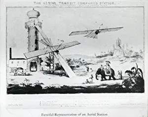 Fanciful: Fanciful representation of an Aerial Station