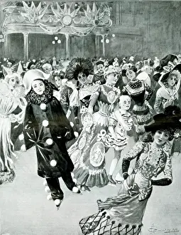 Grandmother: Fancy Dress Ball at Prince's Skating Club, London