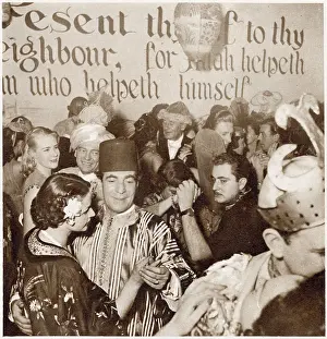 Sep25: Fancy dress party thrown by Baron