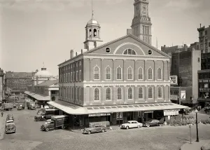 Faneuil: Faneuil Hall Historic Public Market Opened 1743