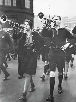 Lustgarten: Fanfare blowers of the Iron Front, 1932