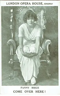 Mizner: Fanny Brice in Come Over Here by Mizner and Pemberton