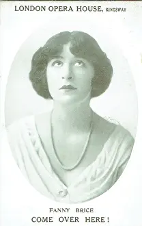 Mizner: Fanny Brice in Come Over Here by Mizner and Pemberton