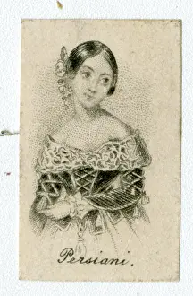 Soprano: Fanny Persiani, Italian opera singer
