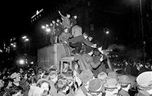 Rejoice: Fans - Wenceslas Square - celebration