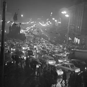 Lomoz: Fans - Wenceslas Square - celebration