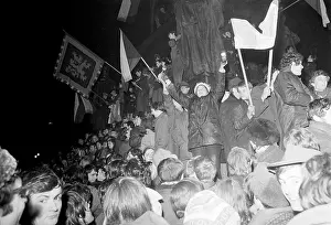 Rejoice: Fans - Wenceslas Square - St. Wenceslas monument