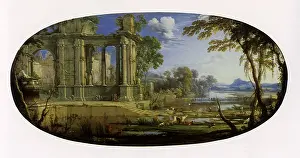 1650s: Fantastic Landscape with Ruins