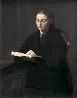 Latour: FANTIN-LATOUR, Henri. Reading