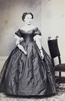 Governesses: Fany Biehl governess'. Full-length standing