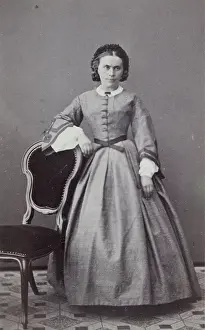 Governesses: Fany Mankl governess'. Full-length standing