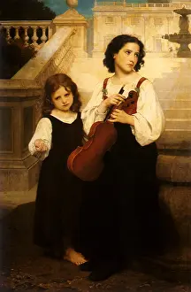 Bouguereau: Far From Home, by Bouguereau