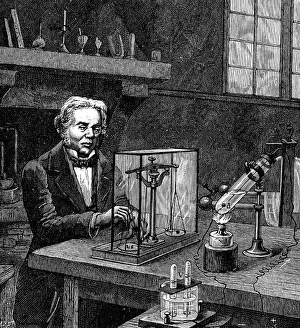 Bunsen: Faraday, Michael, 22.9.1791 - 25.8.1867, British