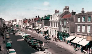 Fareham: Fareham, West Street c1960