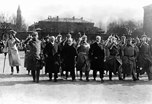 Ludendorff: Farewell parade of the former cadets, 1920